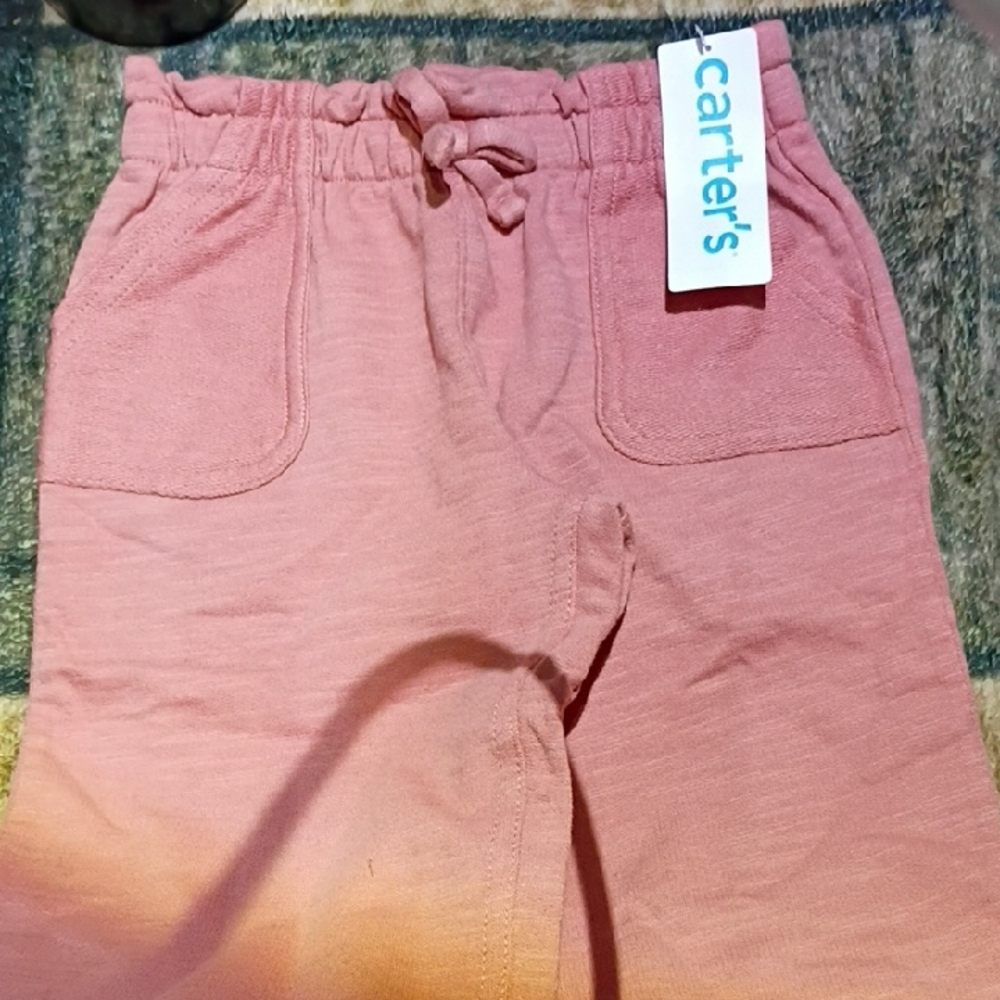 Carter's Coral Kids Sweatpants